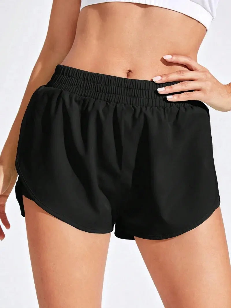 Shorts Desportivos Femininos Yoga, Fitness & Corrida