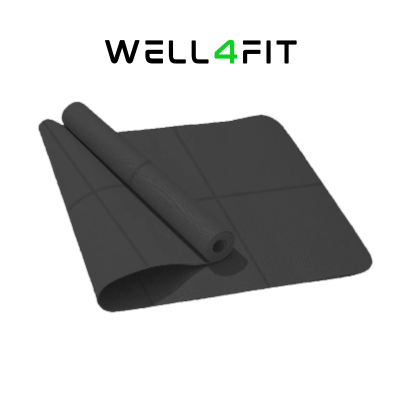 Tapete de Yoga EVA 4mm Antiderrapante para Fitness, Pilates & Ginástica