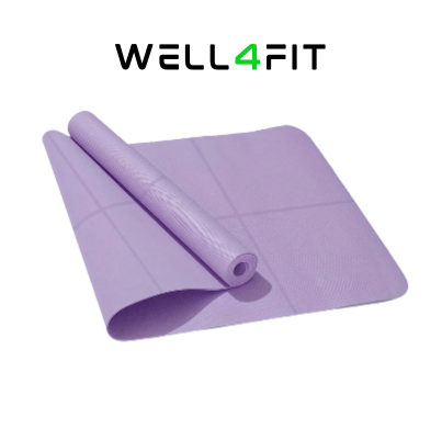 Tapete de Yoga EVA 4mm Antiderrapante para Fitness, Pilates & Ginástica