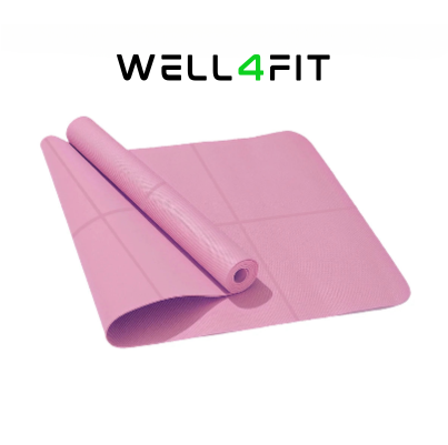 Tapete de Yoga EVA 4mm Antiderrapante para Fitness, Pilates & Ginástica