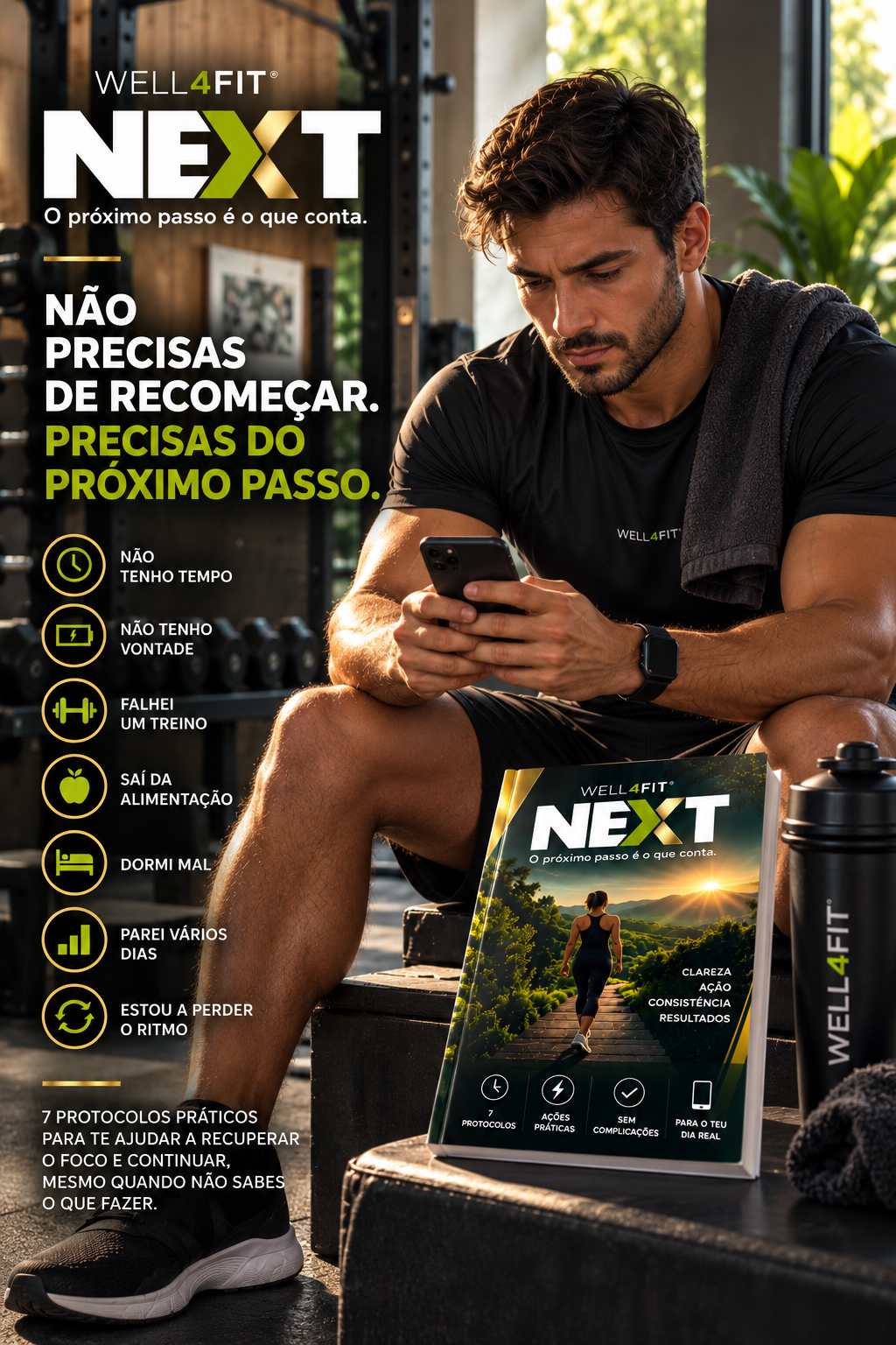 WELL4FIT NEXT — O próximo passo é o que conta.