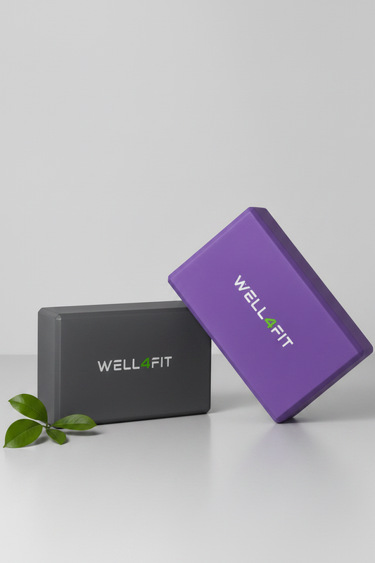 Blocos de Yoga WELL4FIT - Composição Natural