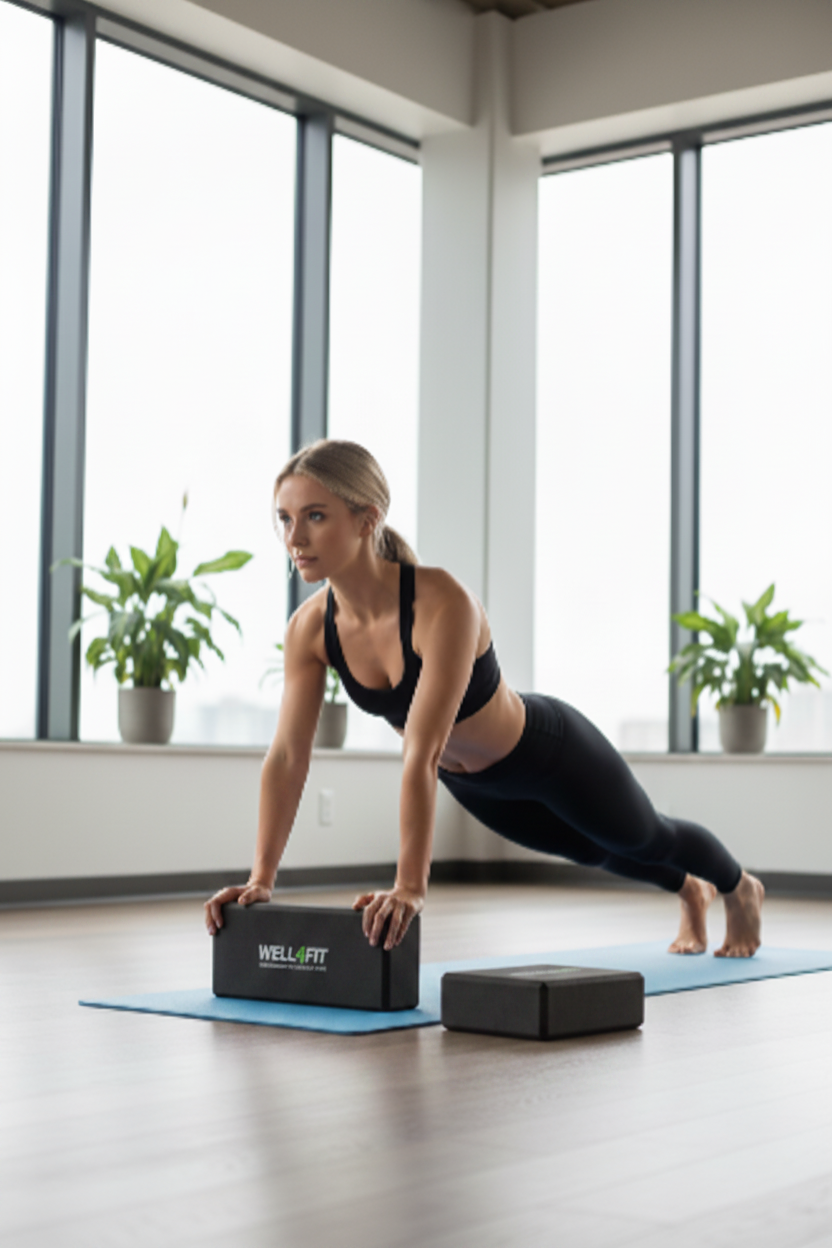 Blocos Yoga Preto - Modelo Loura Estúdio