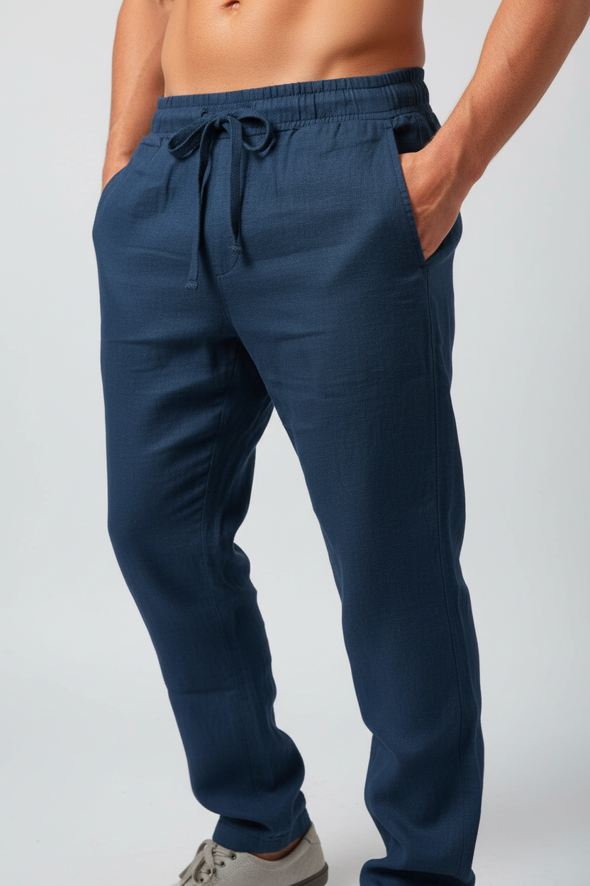 Calça Azul Escuro - Close Up