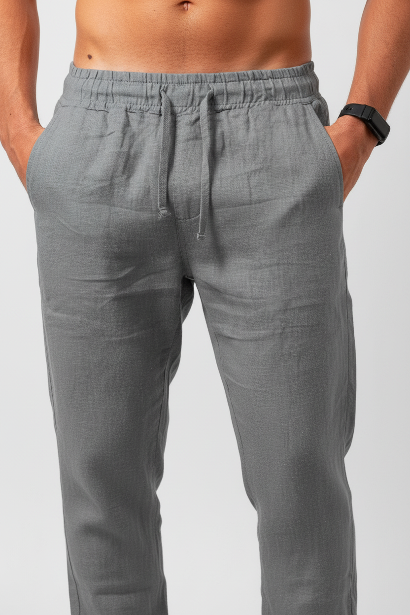 Calça Cinza - Close Up