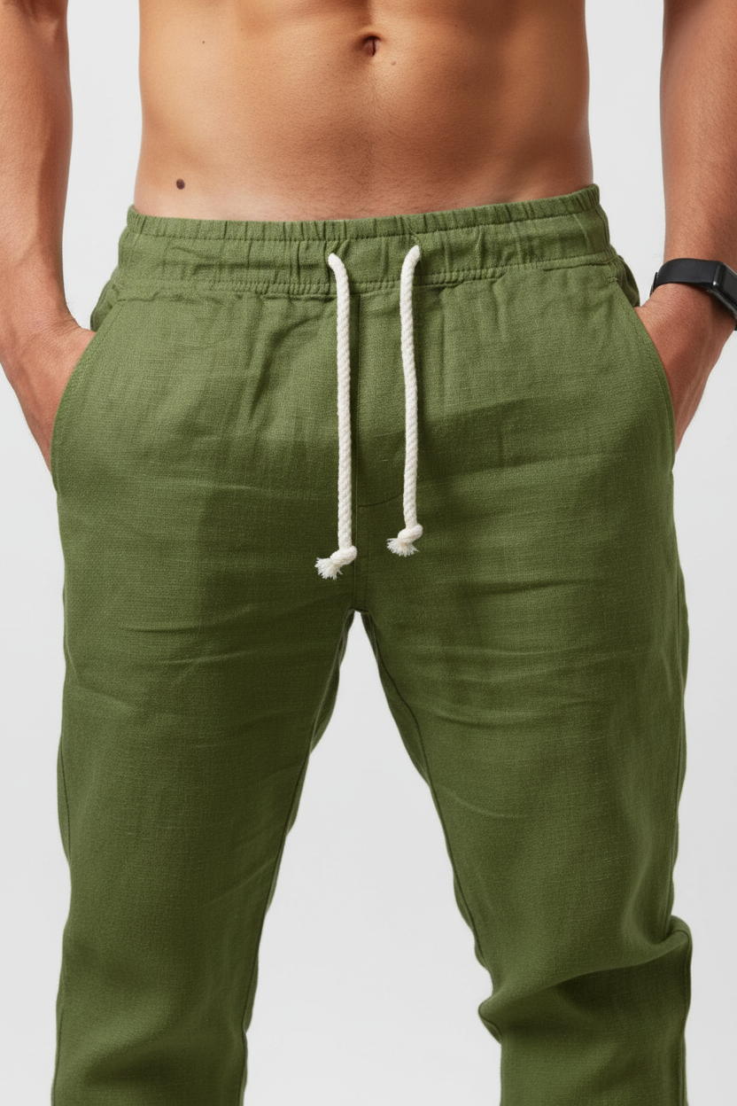 Calça Verde - Close Up