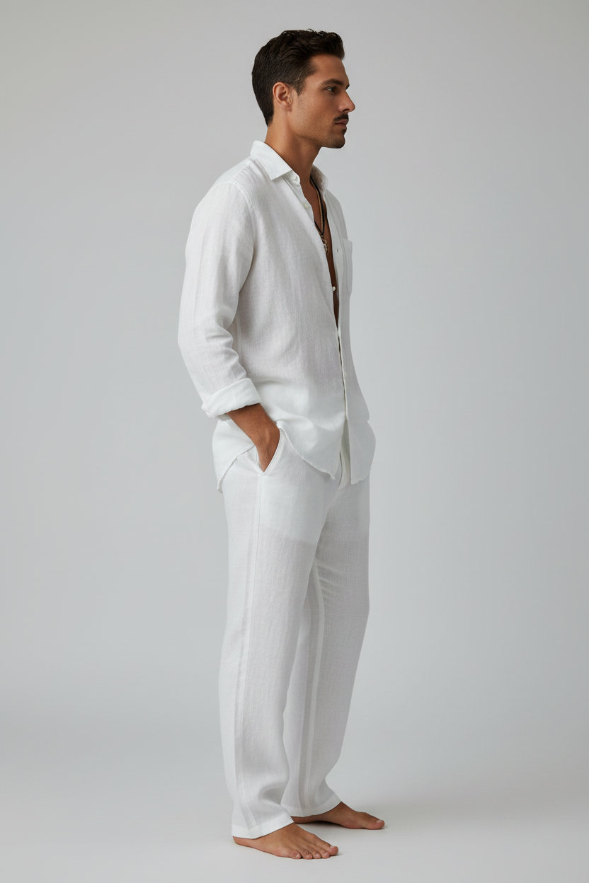 Camisa Branca - Lateral