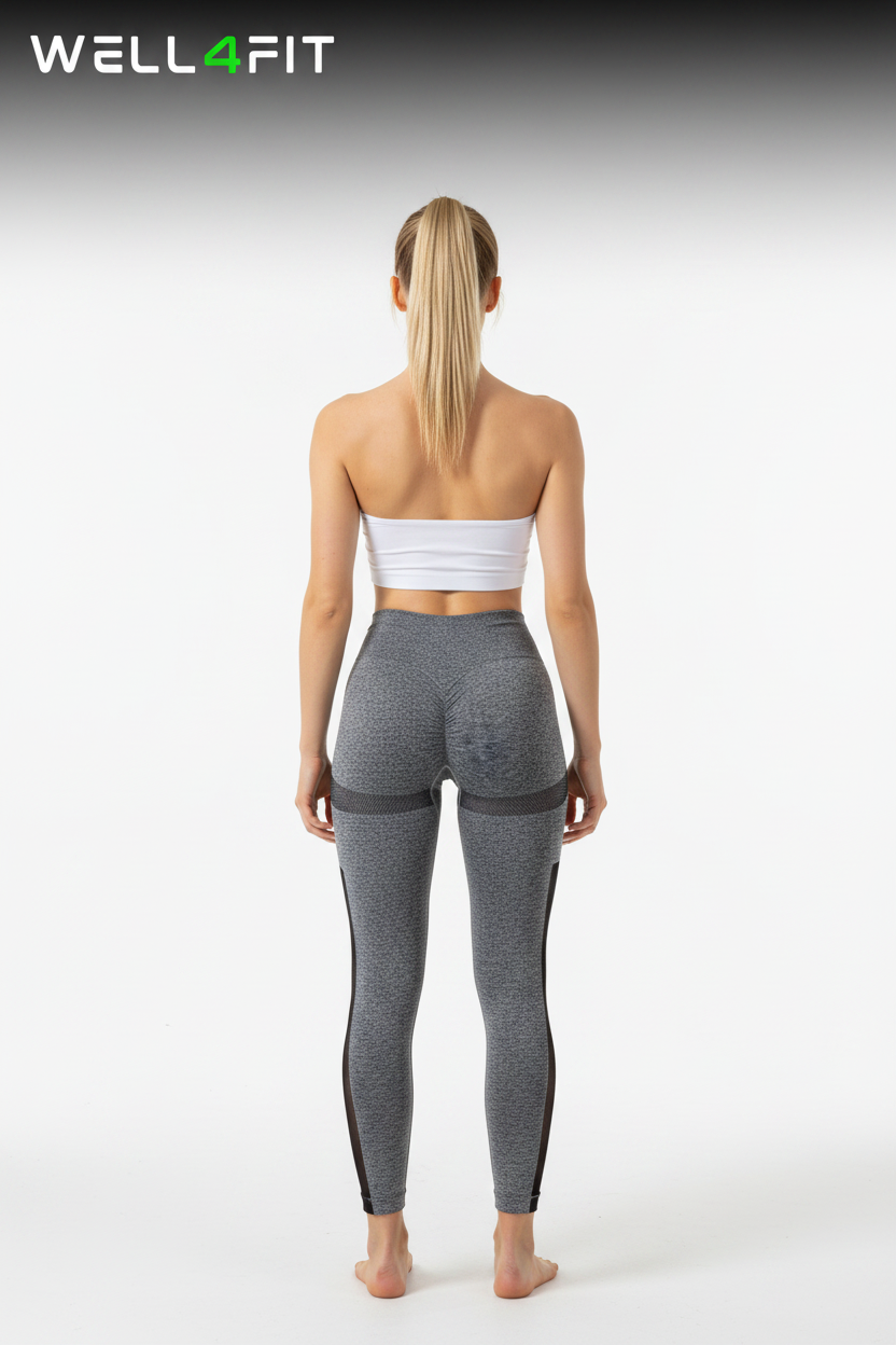 Leggings Cinzentas - Costas