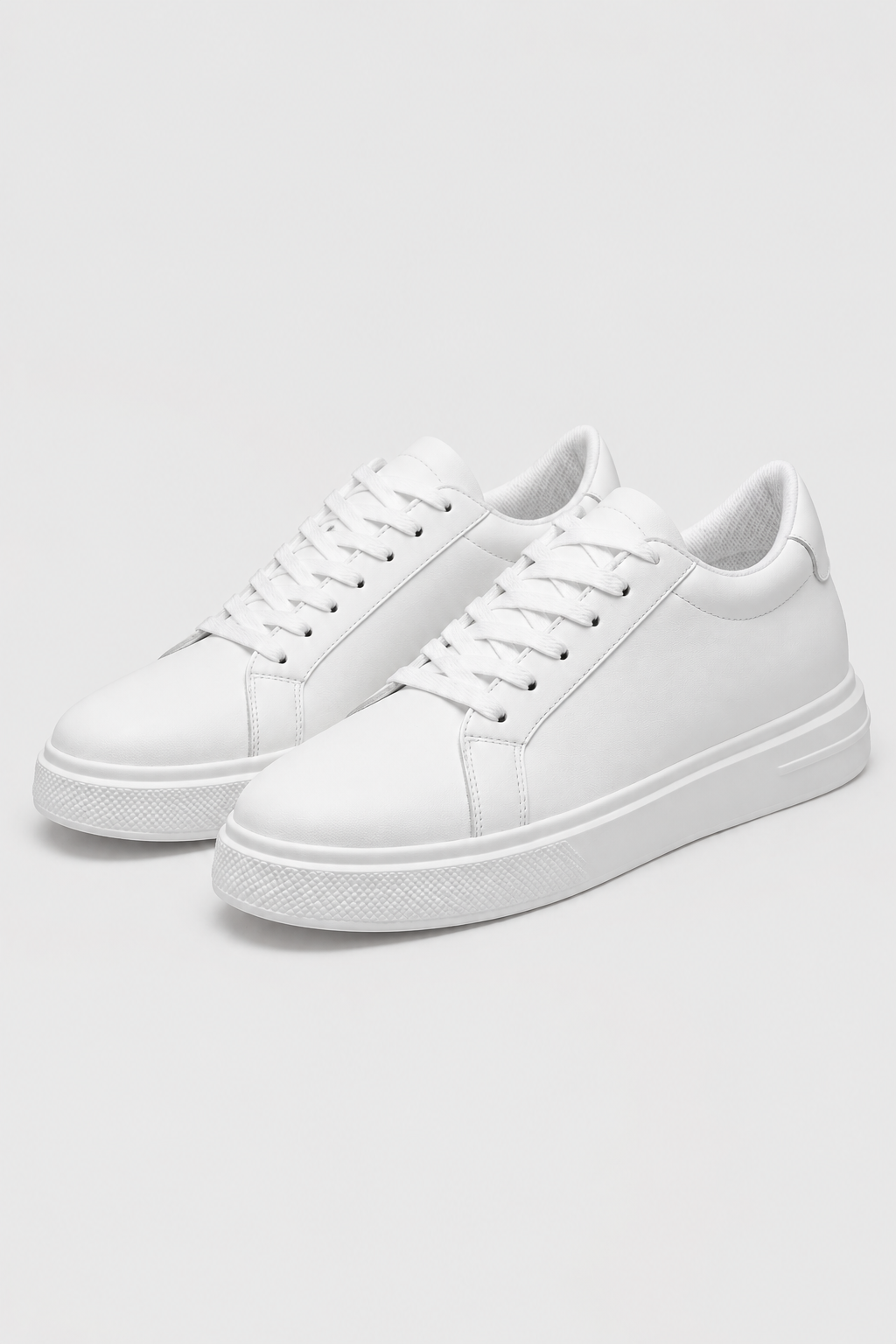 Sapatilhas Urban Elevate em couro branco WELL4FIT