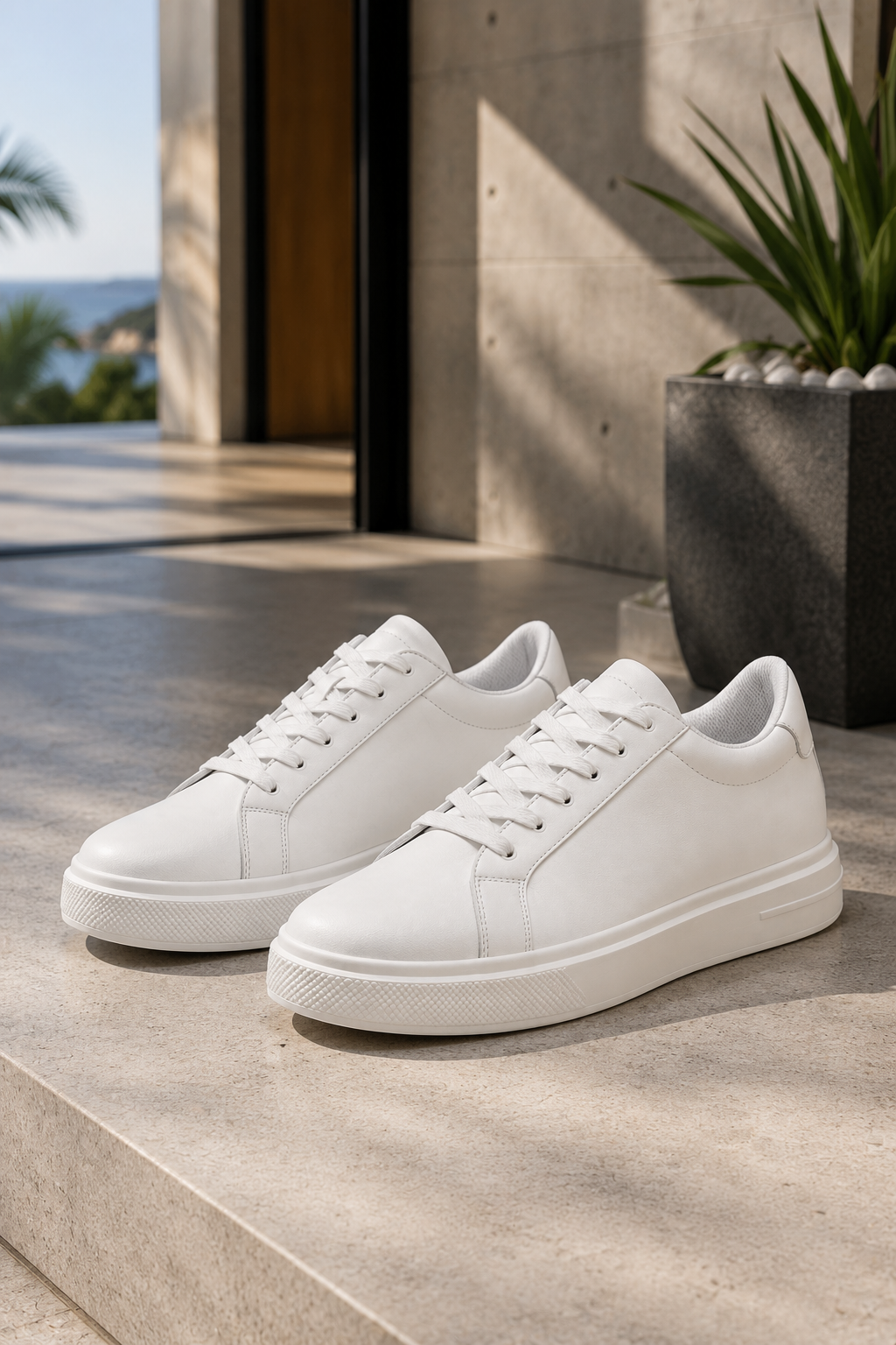 Sapatilhas Urban Elevate em lifestyle premium