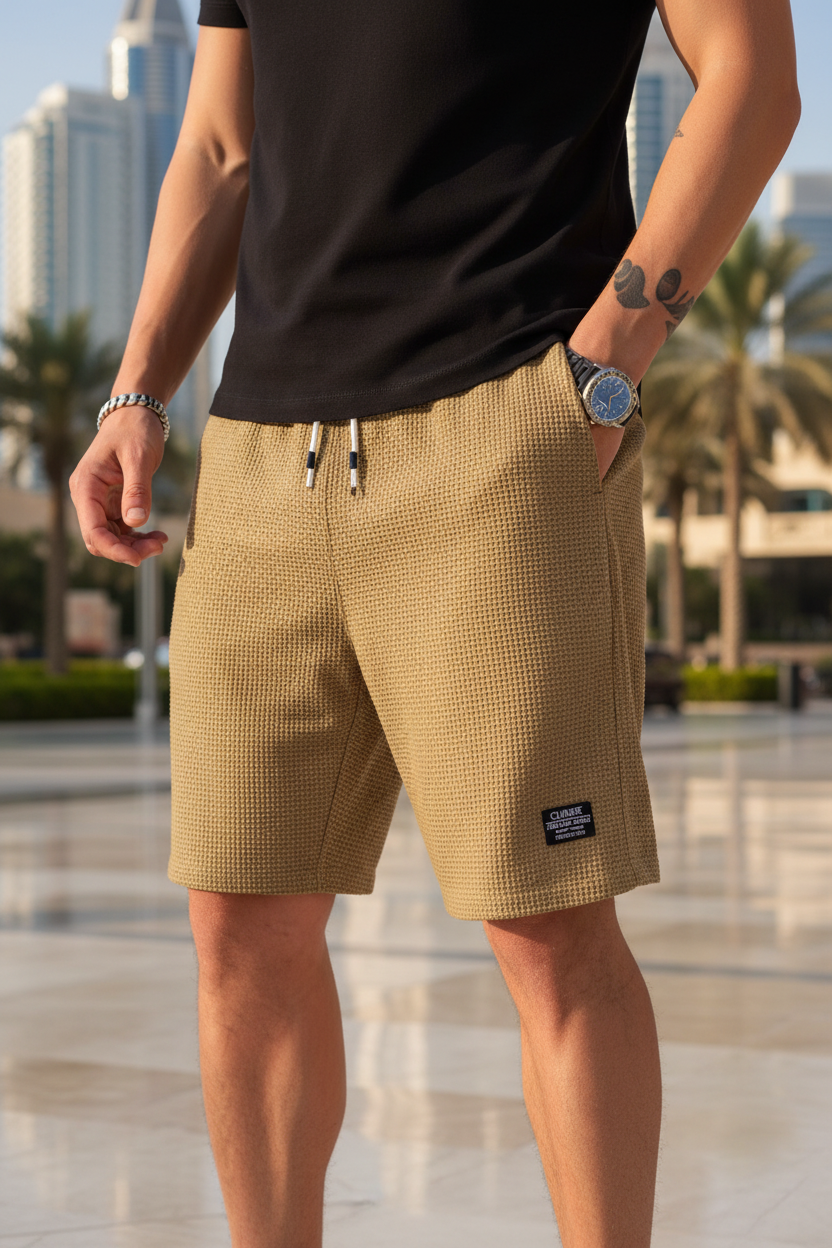 Shorts Bege - Dubai Luxury