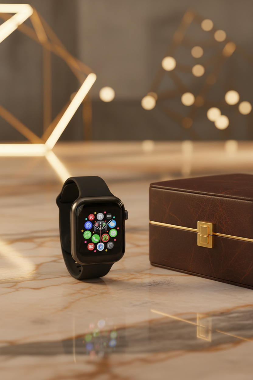 Smartwatch em Ambiente de Luxo