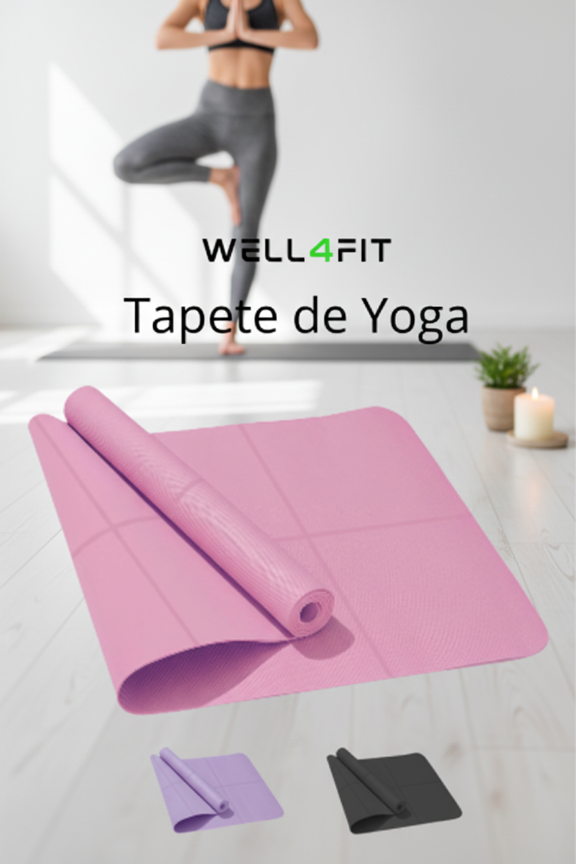 Tapete de Yoga WELL4FIT - Marketing